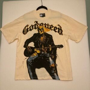 Cream Graphic Tee - Short Sleeve